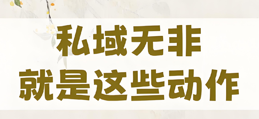 私域搞钱指南：把熟人圈变成提款机