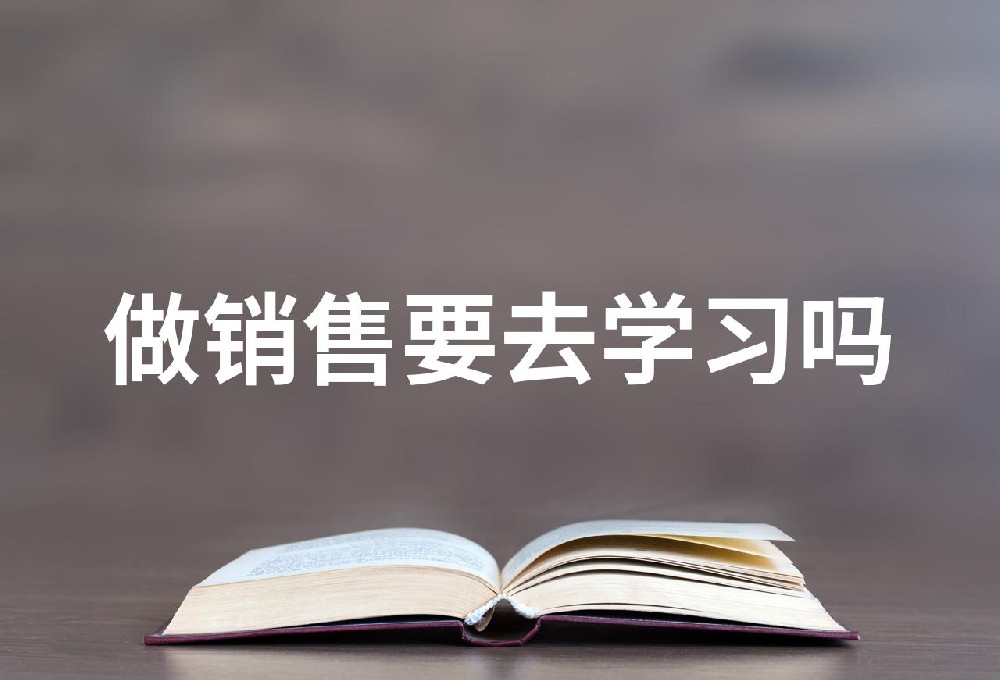 做销售到底要学点啥？
