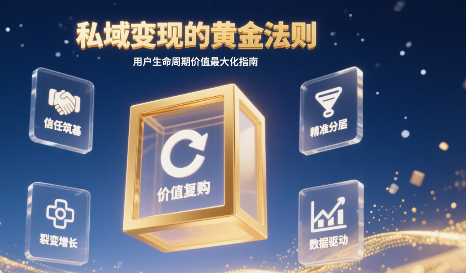 私域变现的黄金法则