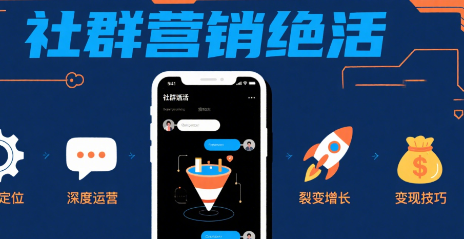 社群营销的绝活