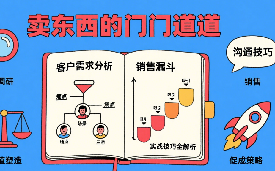 卖东西的门门道道