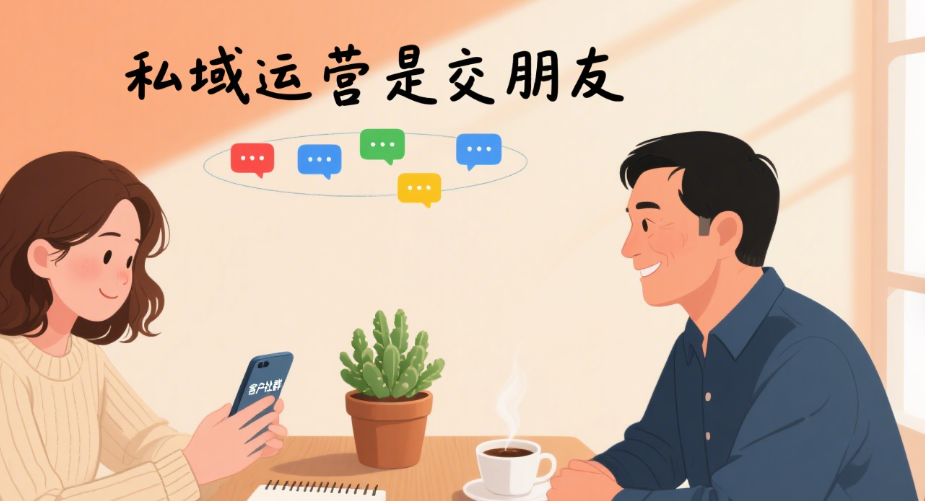 私域运营是交朋友