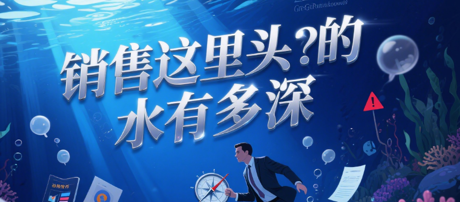 销售这里头的水有多深
