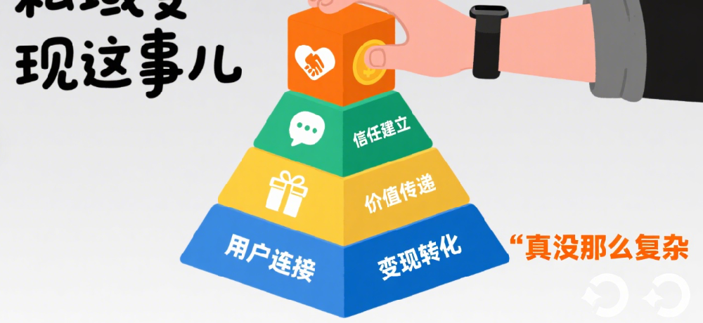 私域变现这事儿，真没那么复杂
