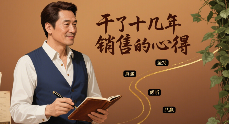 干了十几年销售的心得