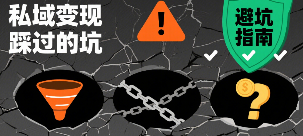 私域变现踩过的坑