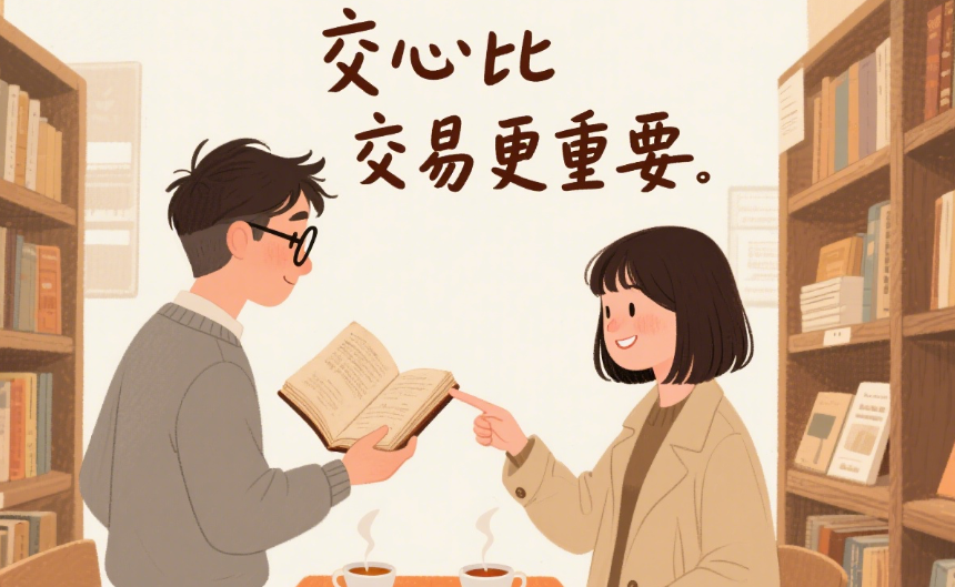 生意要做得好，交心比交易更重要