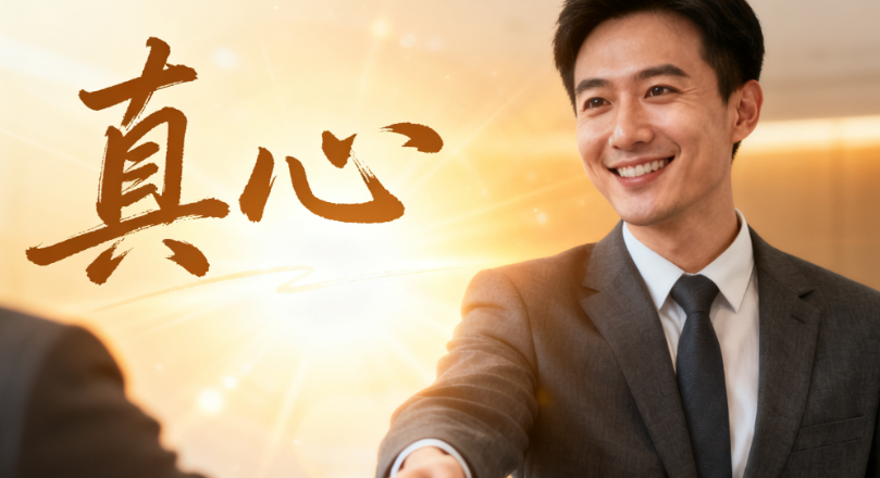 销售你得真心实意