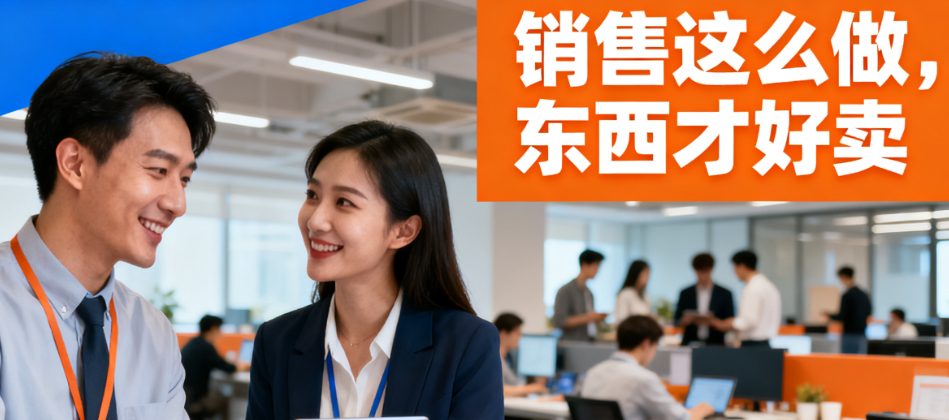 销售这么做，东西才好卖