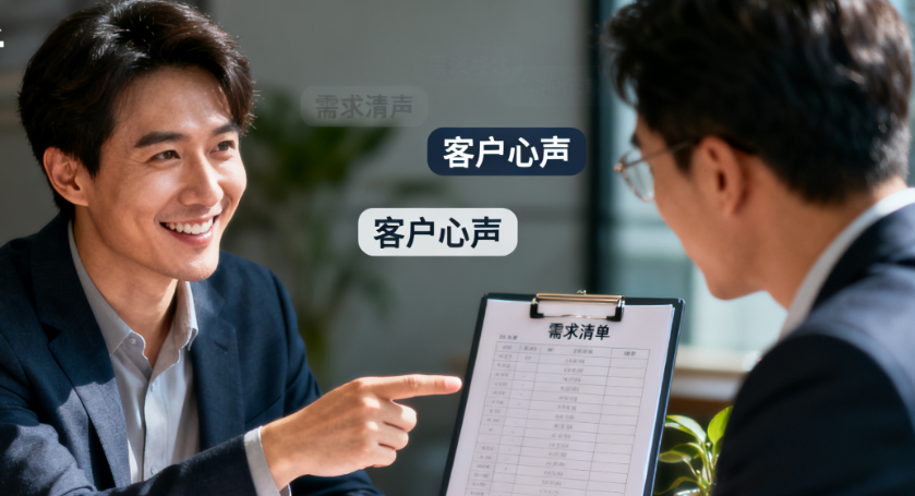 销售得知道人家想要啥